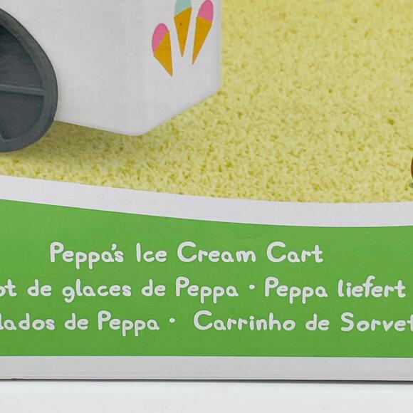 Peppa Pig Ice Cream Cart Playset- New - Picture 4 of 5